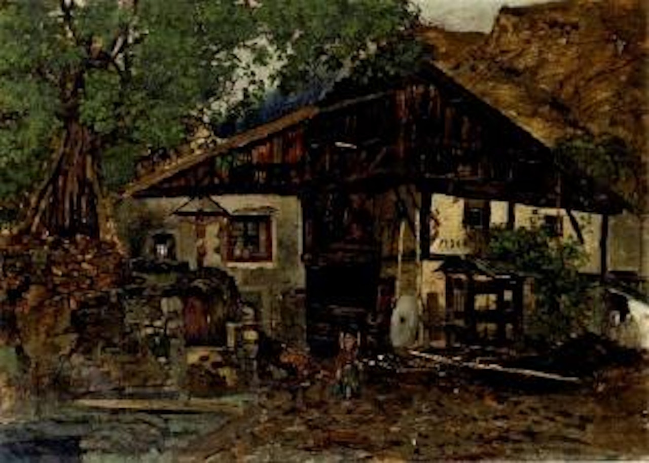 Mühle by Theodor von Hörmann