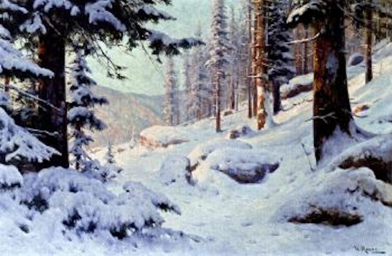 Winterwald by Walter Moras