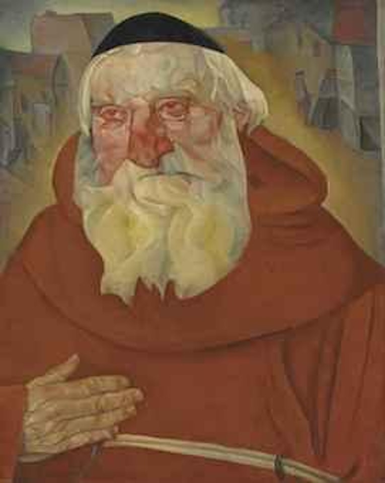 The monk by Boris Grigoriev