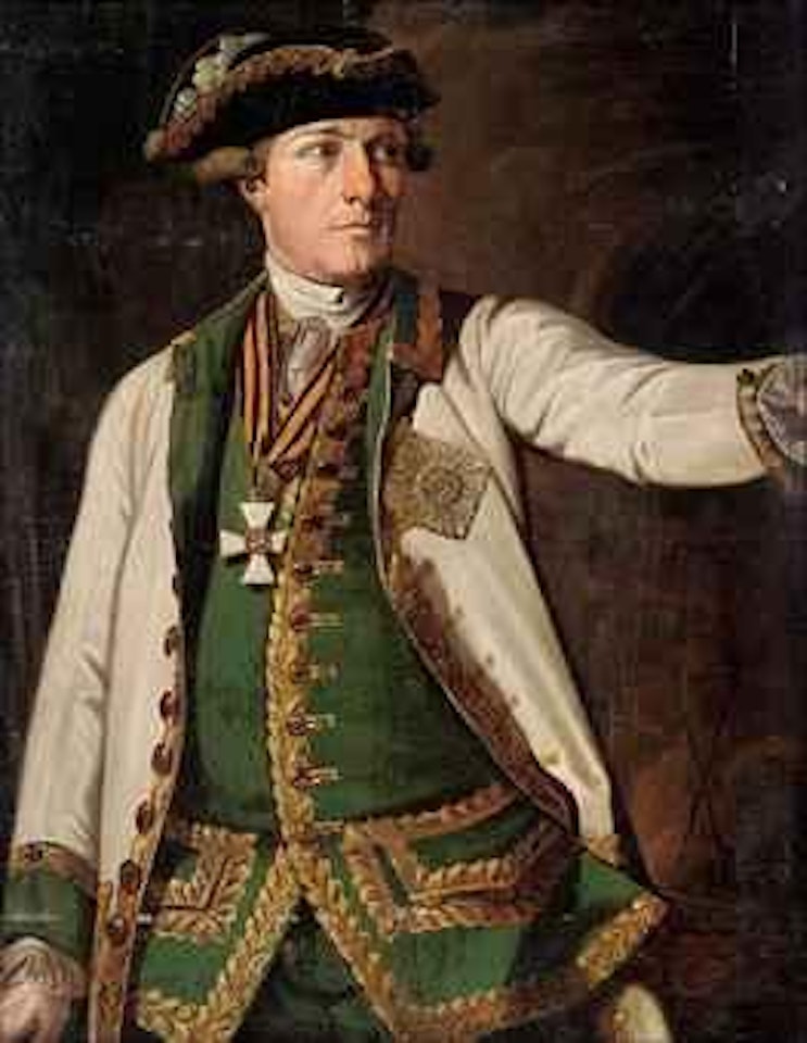 Portrait of Rear Admiral Samuel Greig (1736-1788), half-length, wearing the Order of Saint George, Second Class by Ivan Petrovich Argunov
