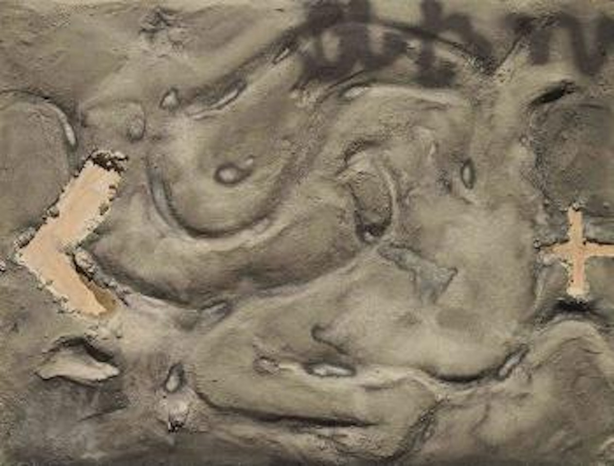 Siluetes (Silhouettes) by Antoni Tapies