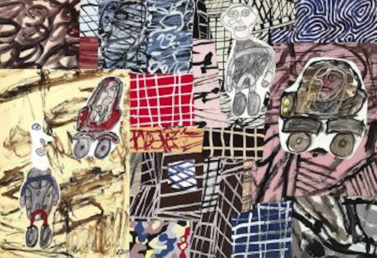 Parages fréquentés (Frequented Neighbourhood) by Jean Dubuffet