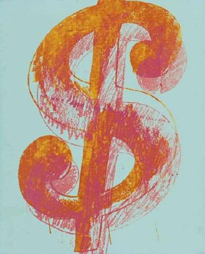 Dollar Sign by Andy Warhol