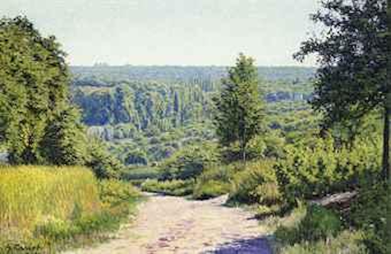 Le vallon by Gustave Cariot