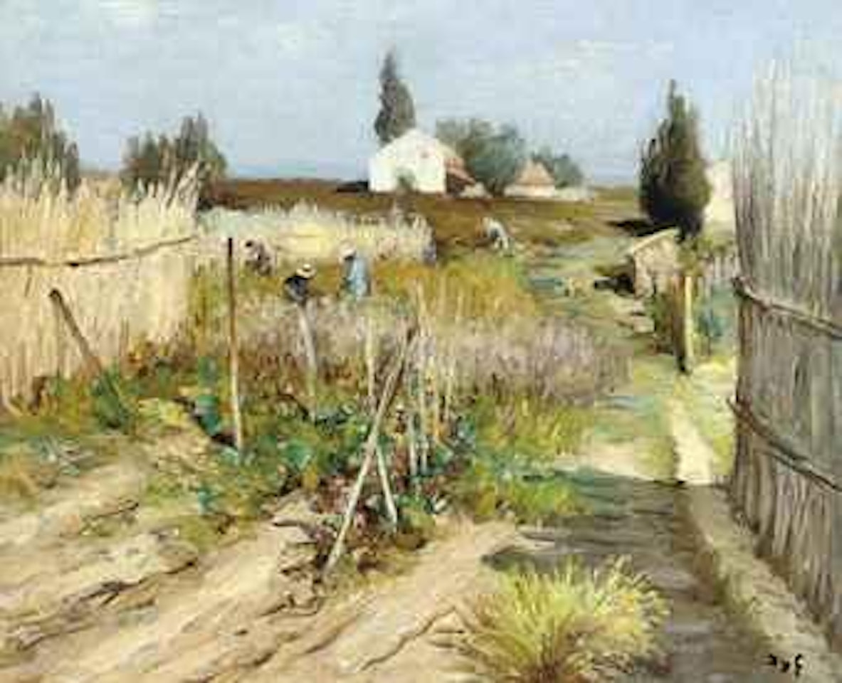 Potager en Provence by Marcel Dyf