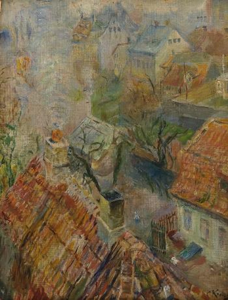 Fra Frederiksberg by Christian Krohg