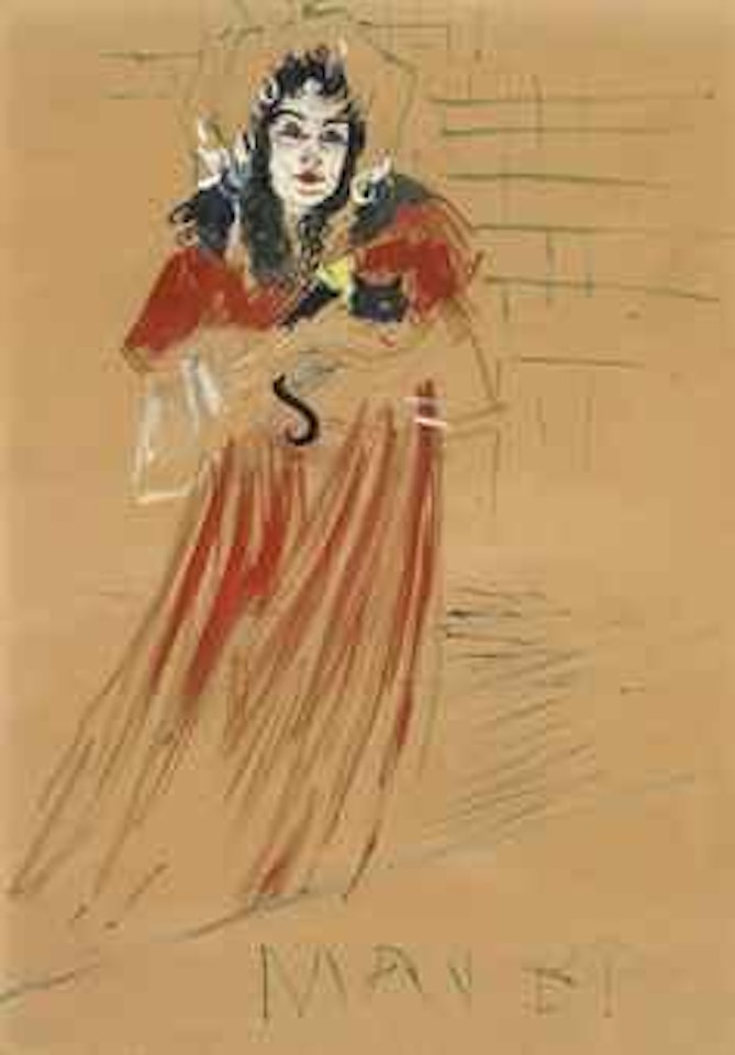 Miss May Belfort by Henri de Toulouse-Lautrec