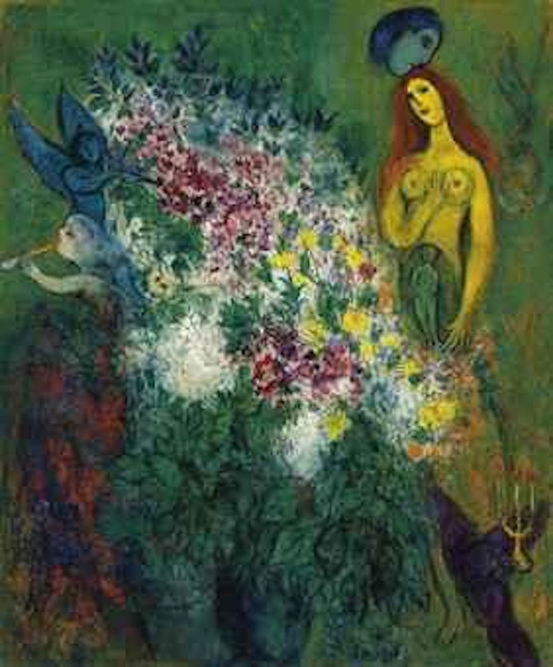 Nu à l'enfant by Marc Chagall