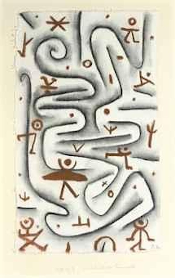 Gelände des Übermutes by Paul Klee