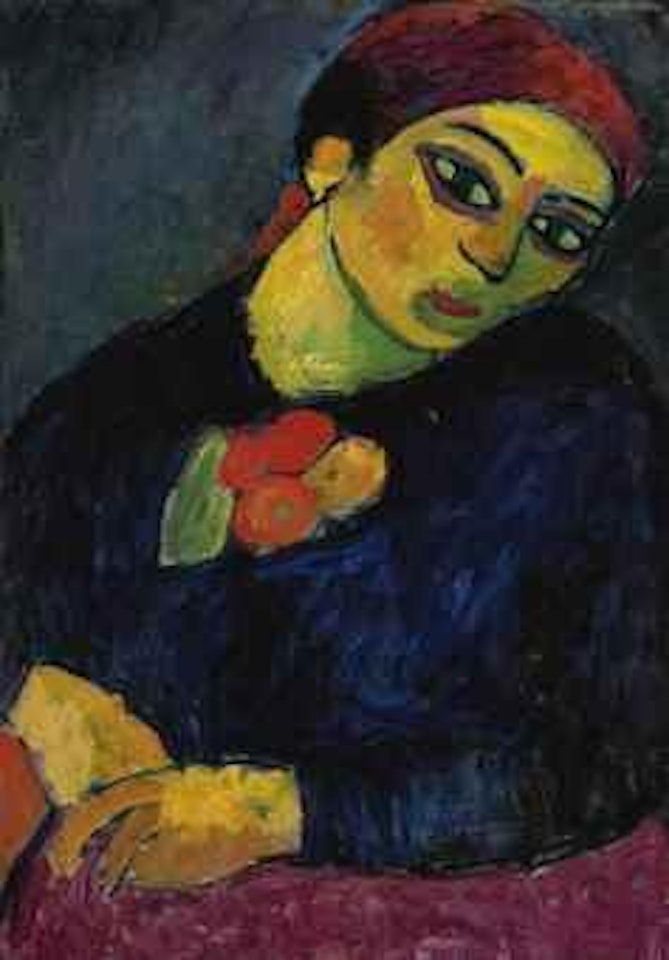 Hélène by Alexej von Jawlensky