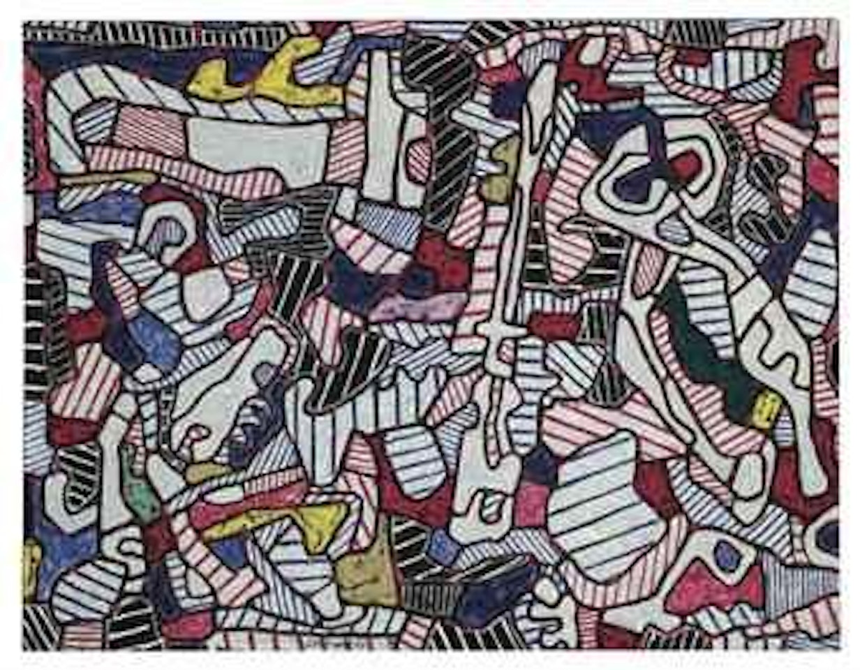 Contrepoint aux outils by Jean Dubuffet