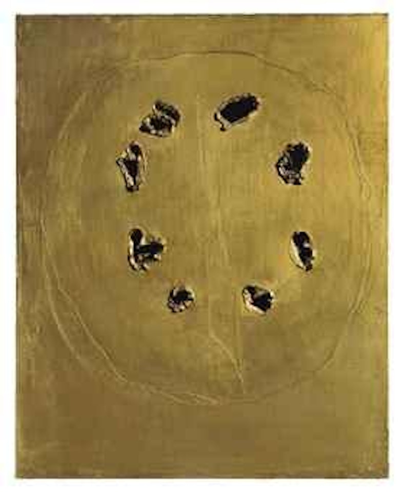 Concetto spaziale by Lucio Fontana