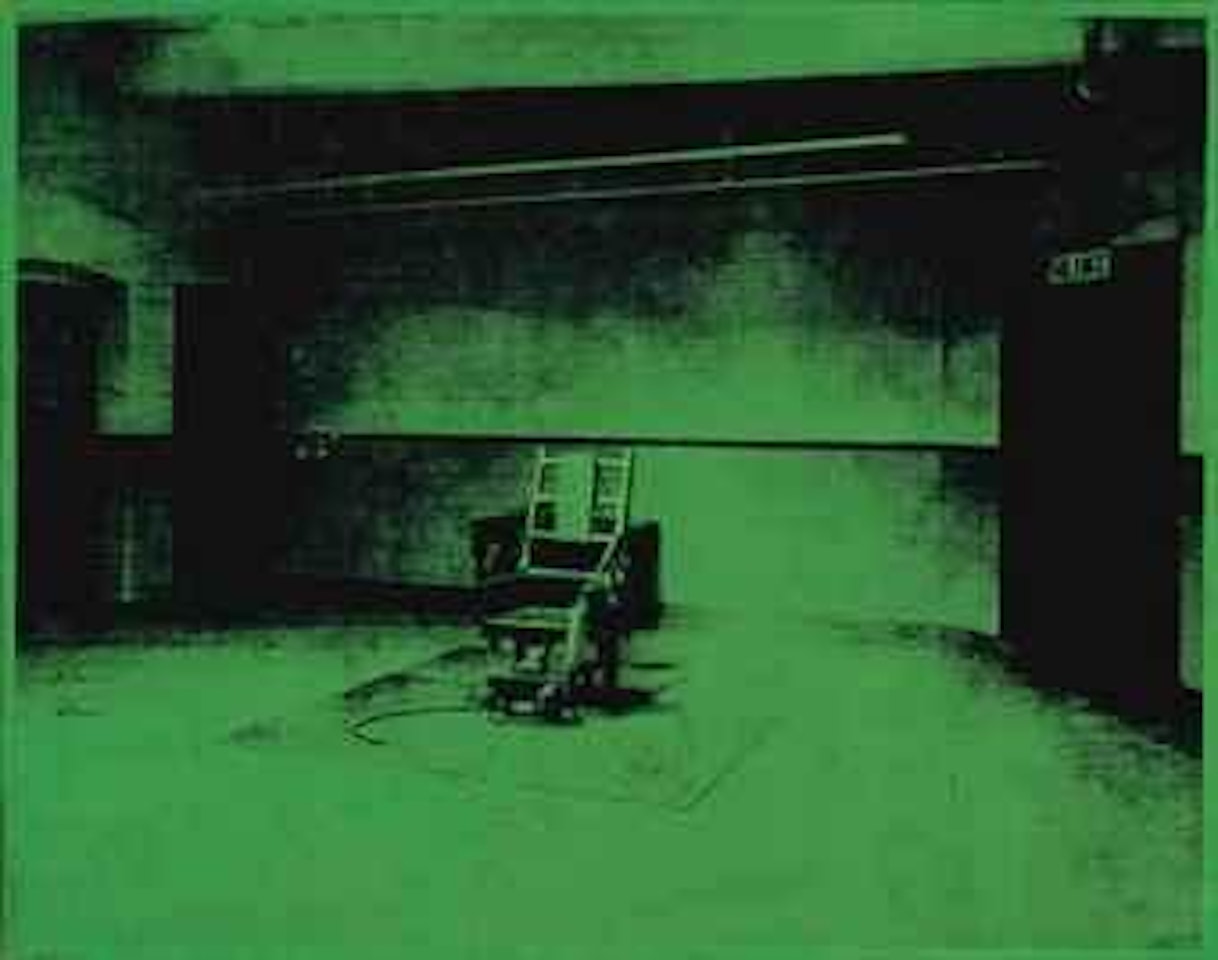 Little Electric Chair by Andy Warhol