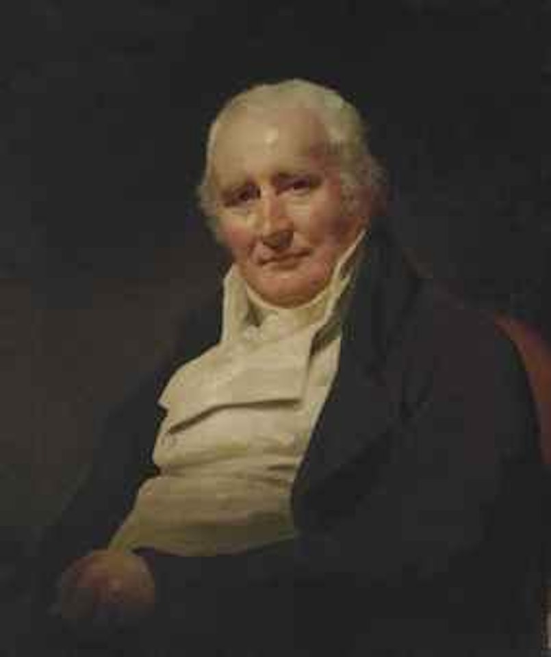 Portrait of Mr Spottiswood, seated, half-length by Henry Raeburn