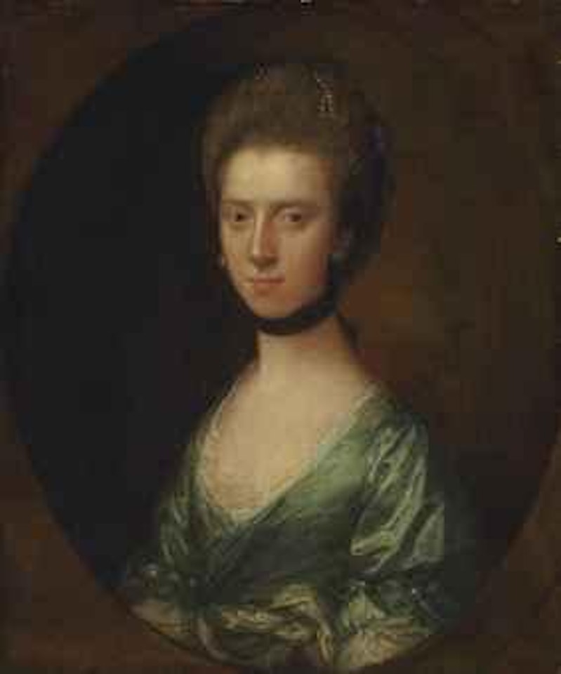 Portrait of Mrs Isaac Elton, bust-length by Thomas Gainsborough
