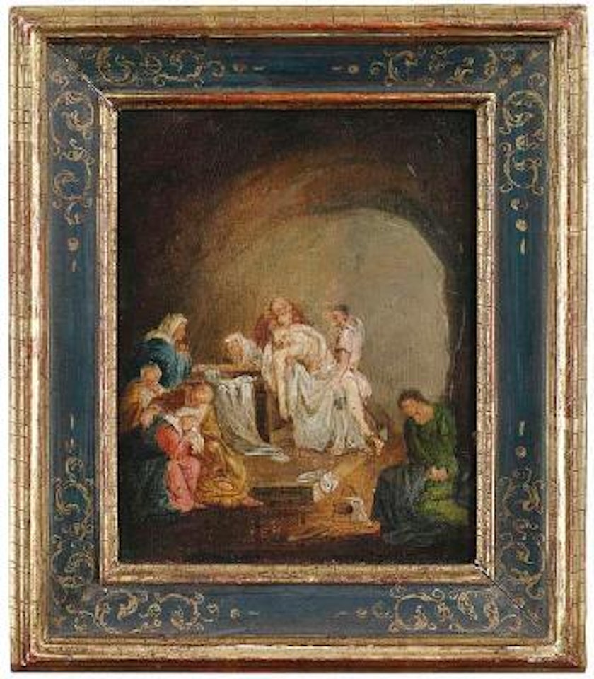 Grablegung Christi by Januarius Johann Rasso Zick