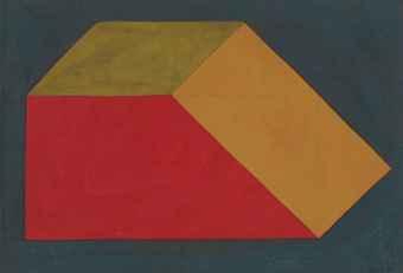 Form Derived from a Cubic Rectangle by Sol LeWitt