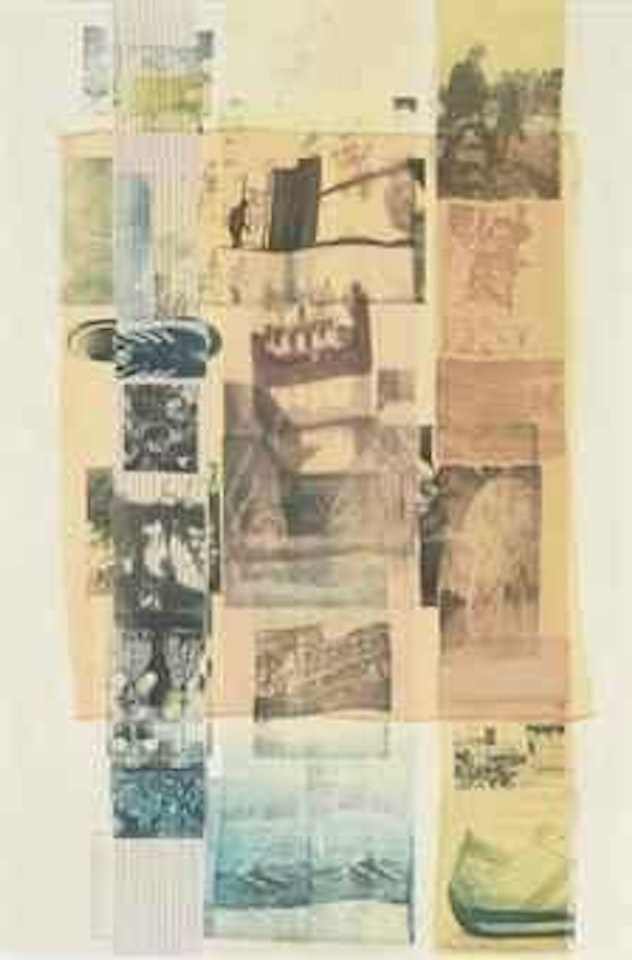 A-Dictum (Slide) by Robert Rauschenberg