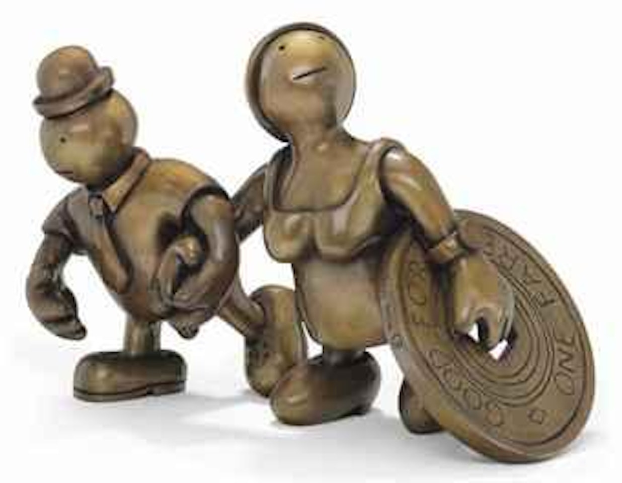 Couple With Token by Tom Otterness