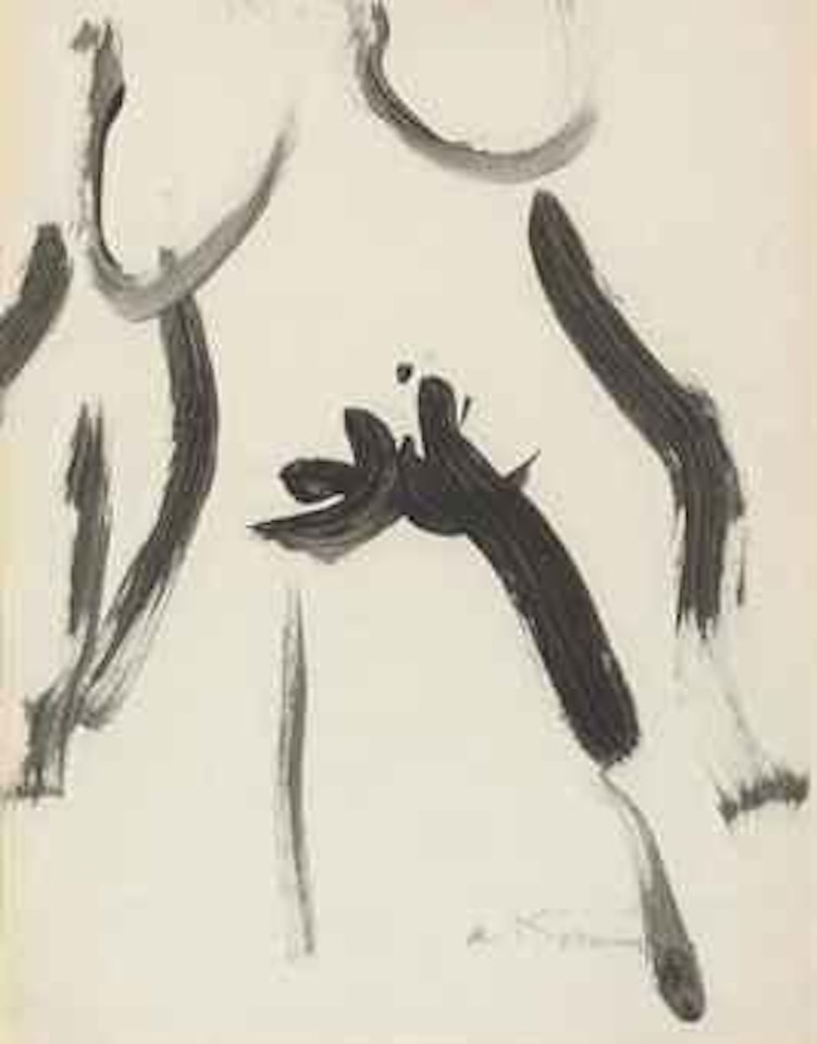 Woman Study by Willem de Kooning