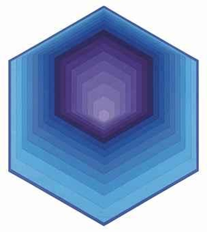 Axens (3074) by Victor Vasarely