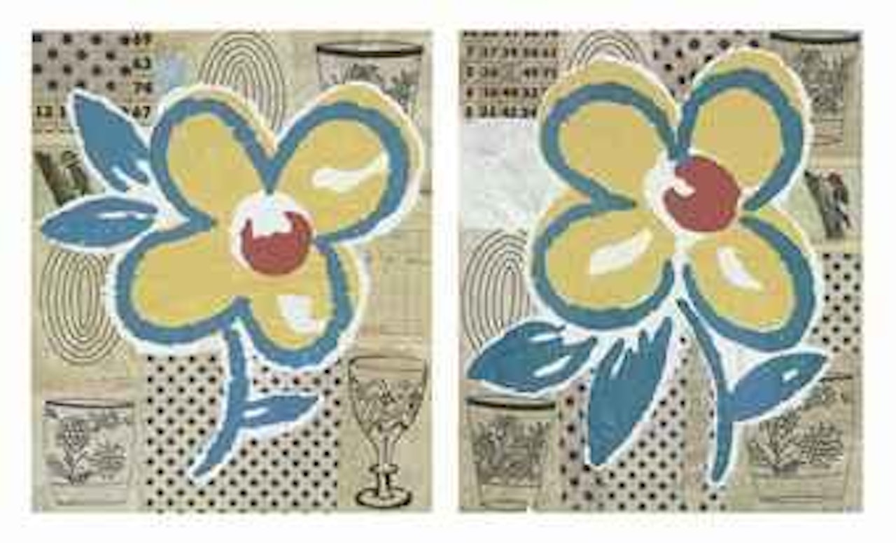 Untitled (Flowers) by Donald Baechler