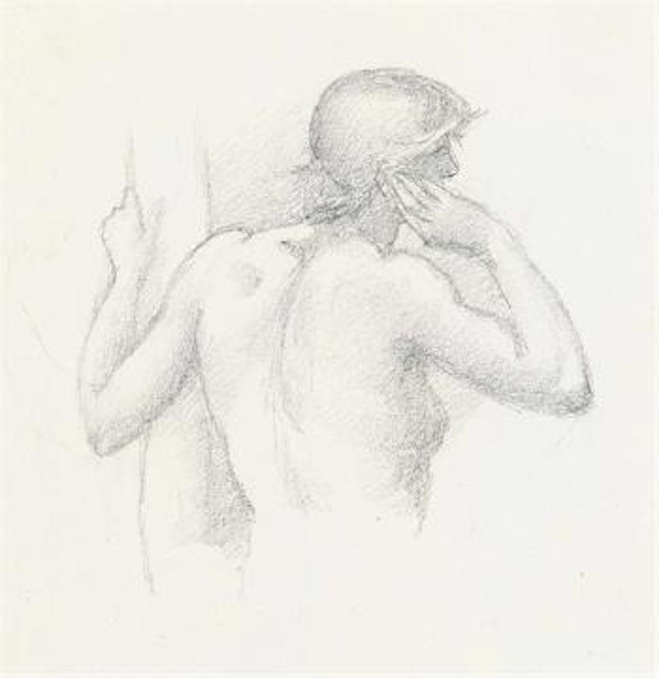 Study for 'Music' by Edward Coley Burne-Jones