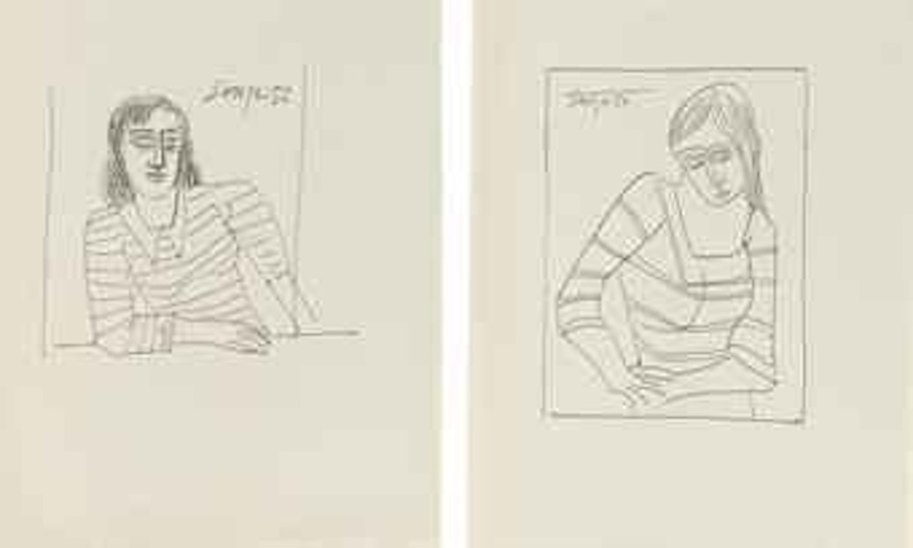 Untitled (Two Women) by Francis Newton Souza