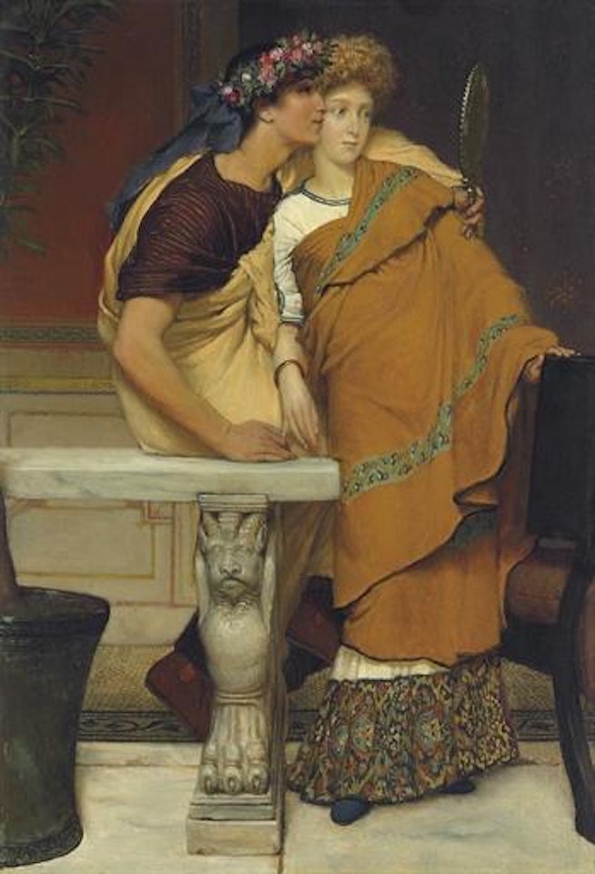 An illustration to 'The Golden Legend' by Edward Coley Burne-Jones