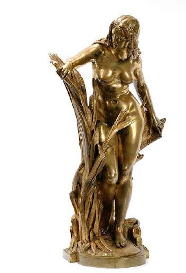 Weiblicher Akt beim Baden by Albert-Ernest Carrier-Belleuse