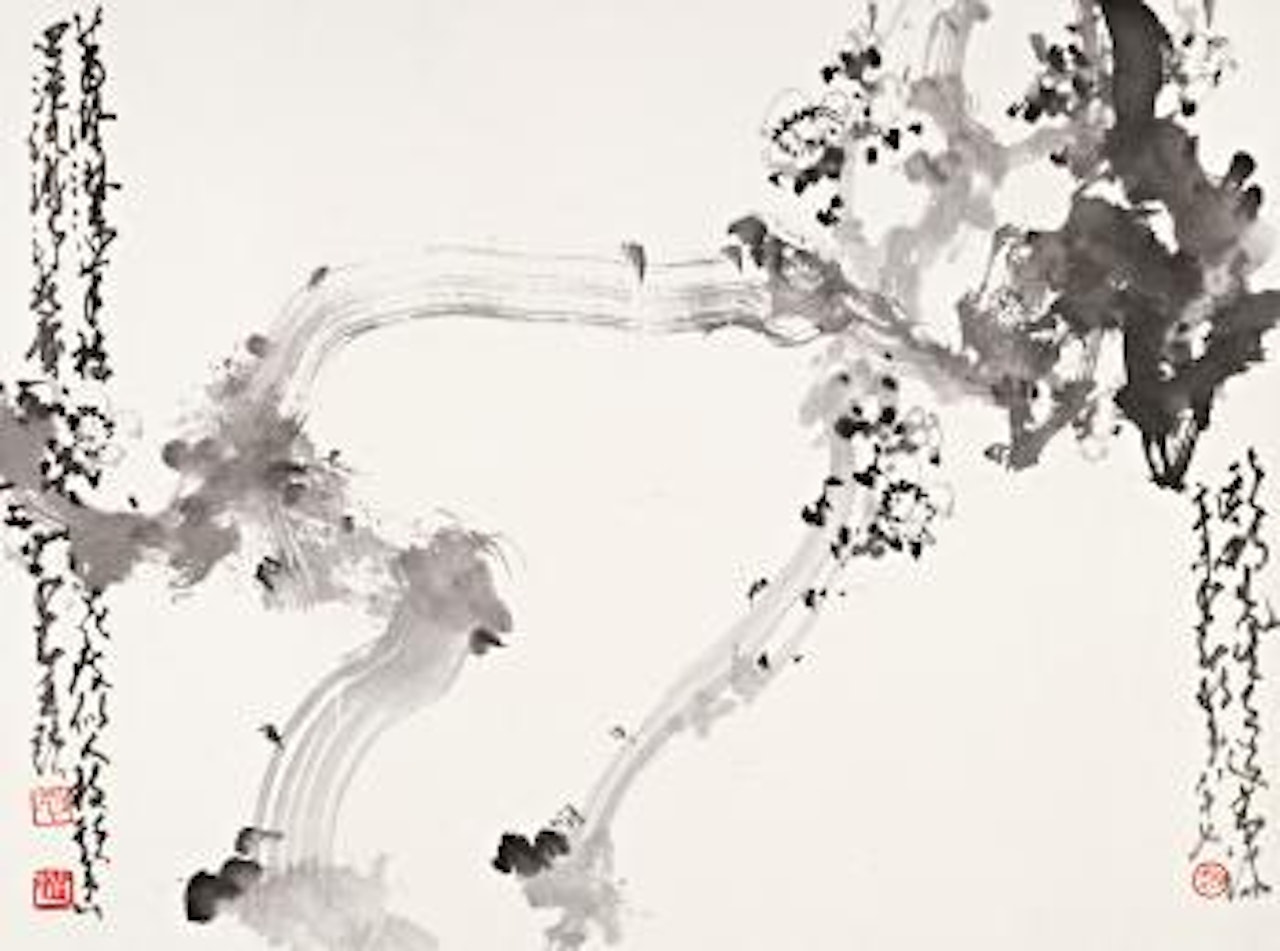 Wintersweet by Zhao Shao'ang