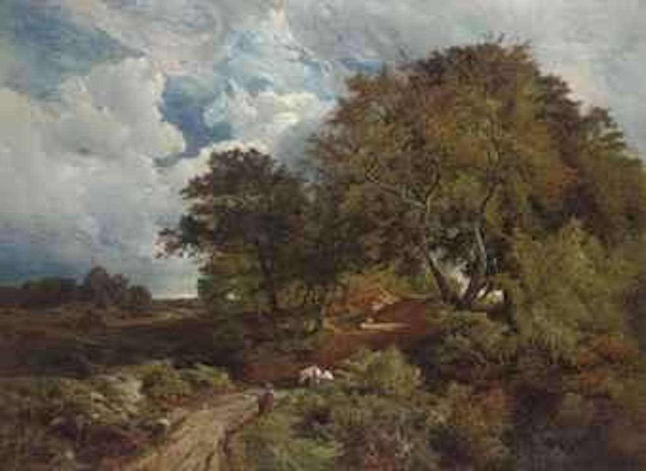 The road across the common by Sidney Richard Percy