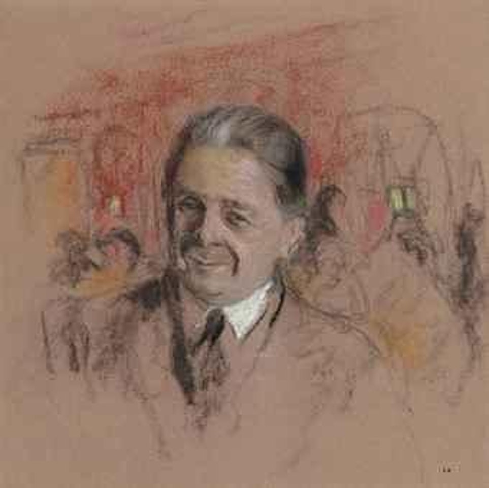 Etude pour un portrait de Georges Bénard by Édouard Vuillard
