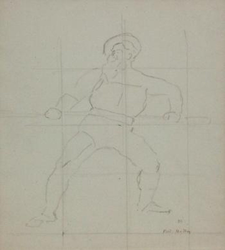 Le Halbardier by Ferdinand Hodler