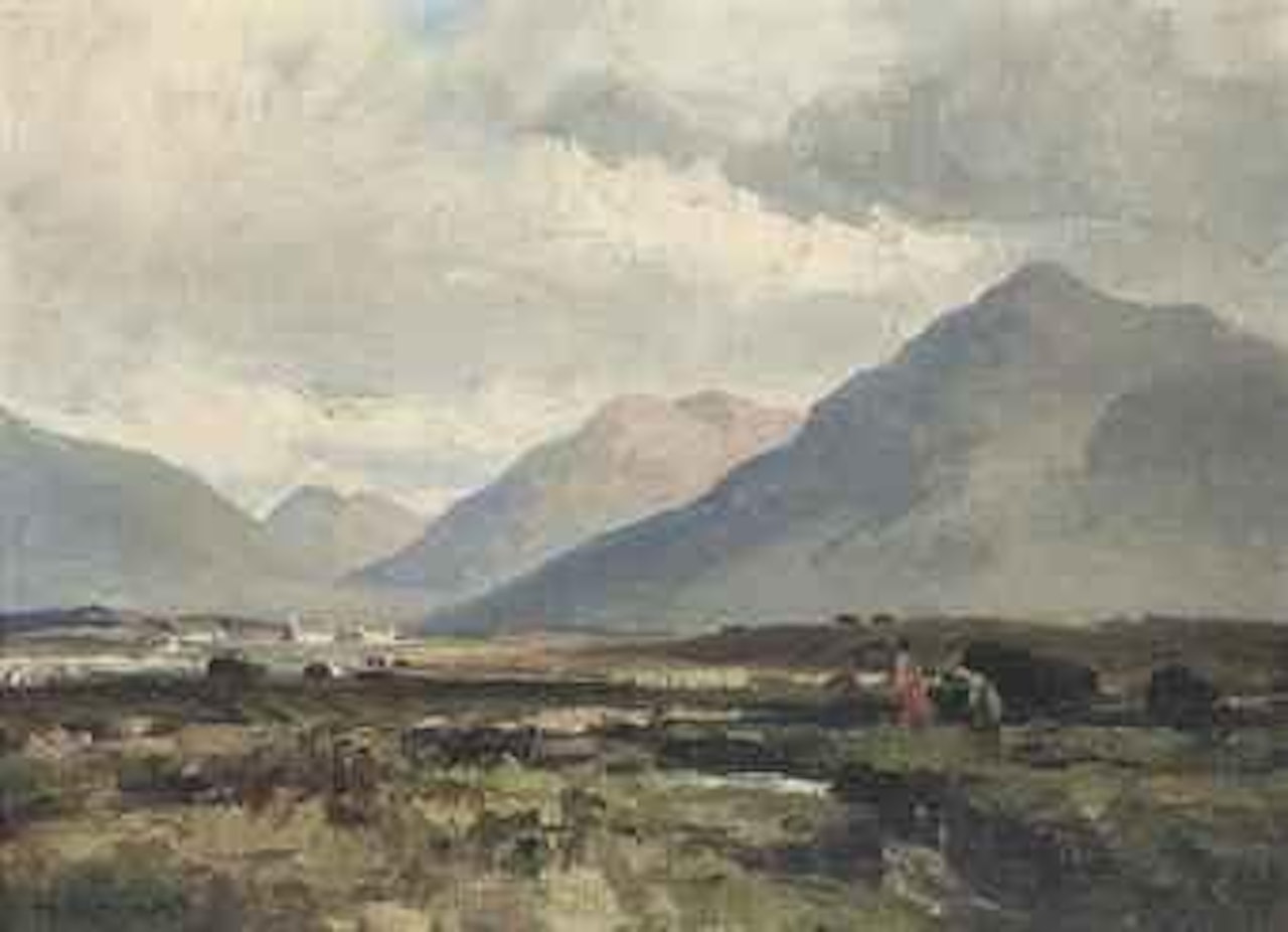 Galway Landscape by Maurice Canning Wilks
