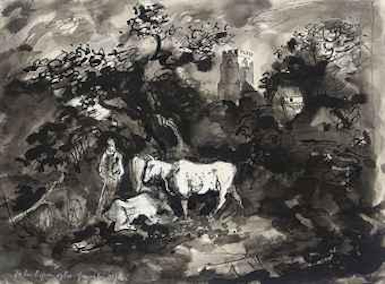 After Gainsborough by John Piper