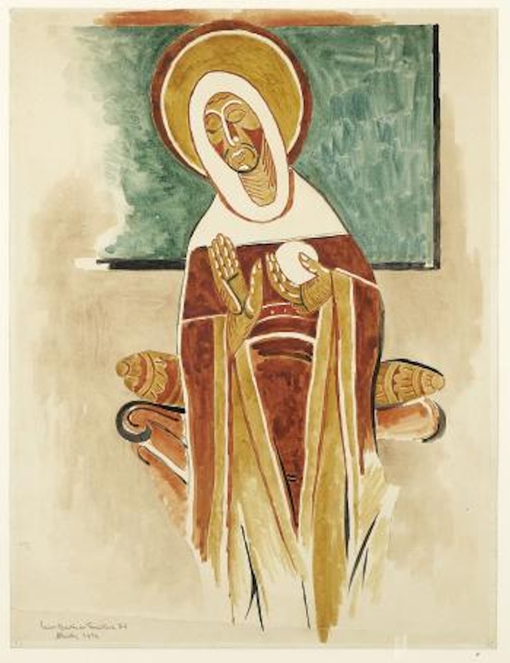 Saint Martin de Fénouillard by Auguste Herbin