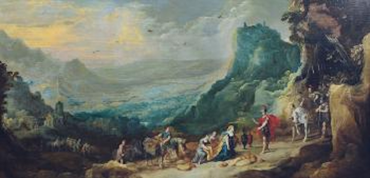 Abigail and King David by Joos de Momper the Younger