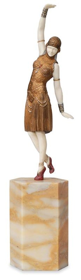 Dancer of Lebanon by Demetre Chiparus