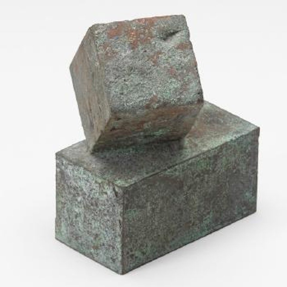 Cube on cubes by Harry Bertoia