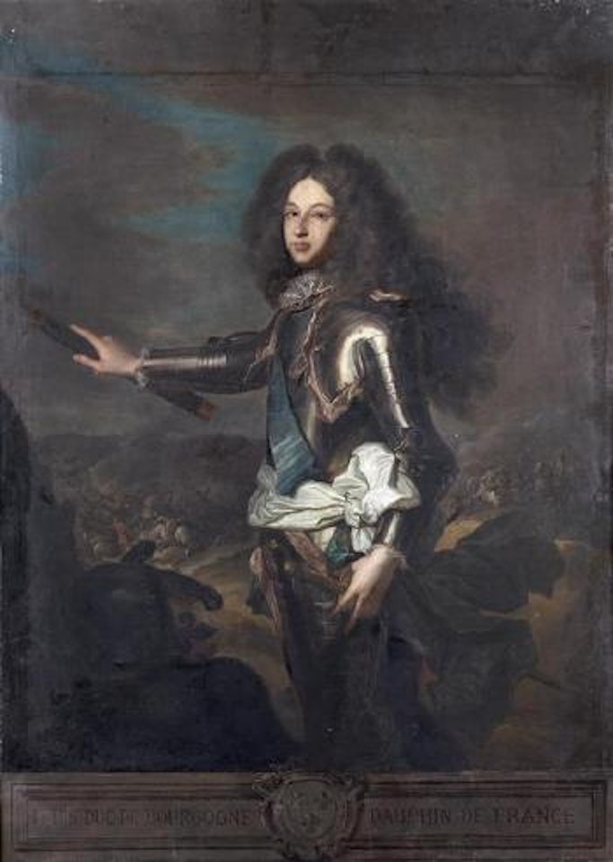 Portrait de Louis de France, duc de Bourgogne (1682 - 1712) by French School by Hyacinthe Rigaud