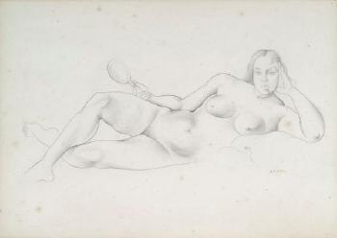 Femme au miroir by André Lhote