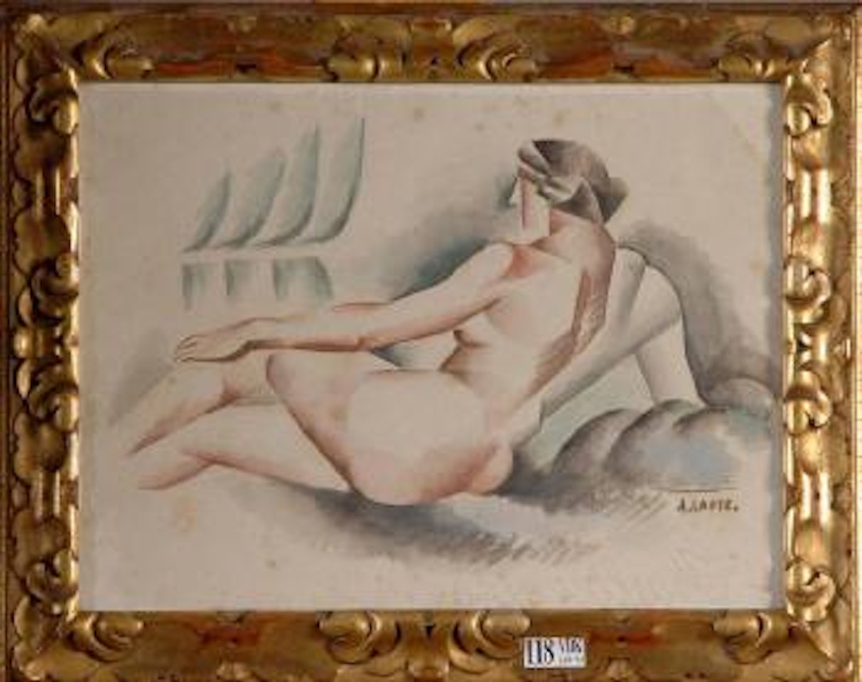 Femme nue allongée by André Lhote