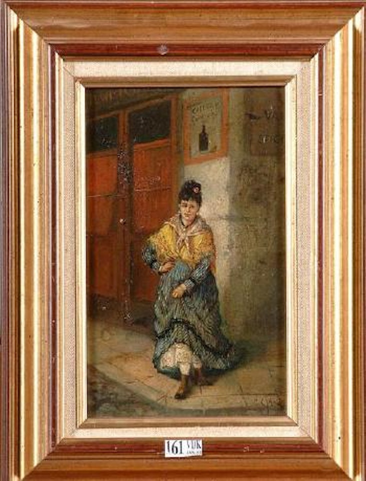 La belle espagnole by Guglielmo Ciardi