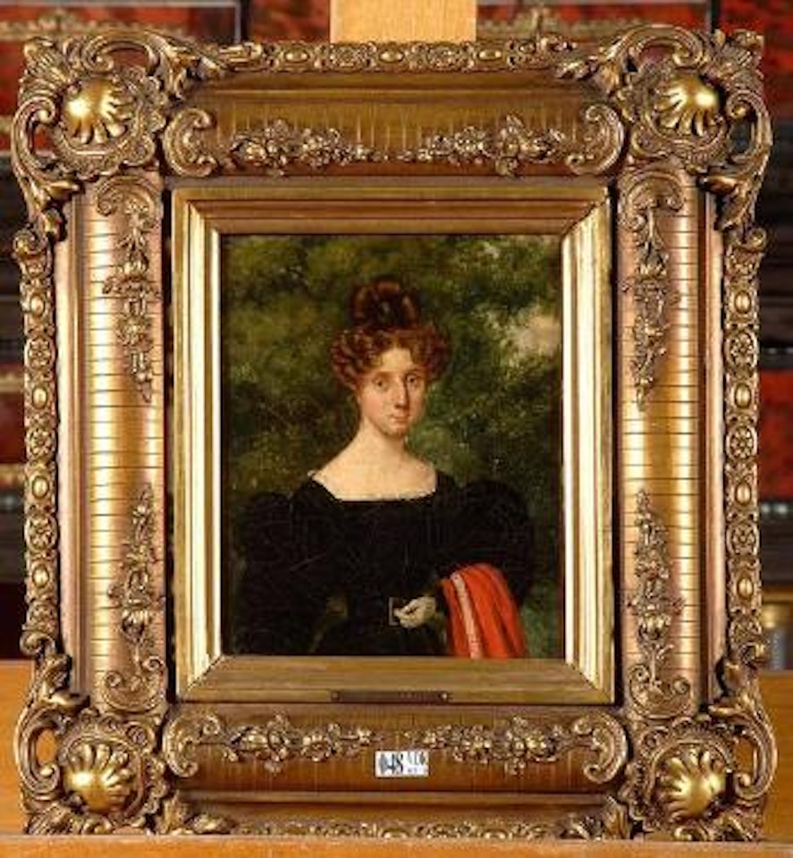 Portrait d'une dame de qualité by Eugene Fromentin