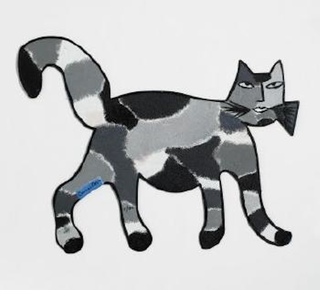 Le chat gris by Corneille