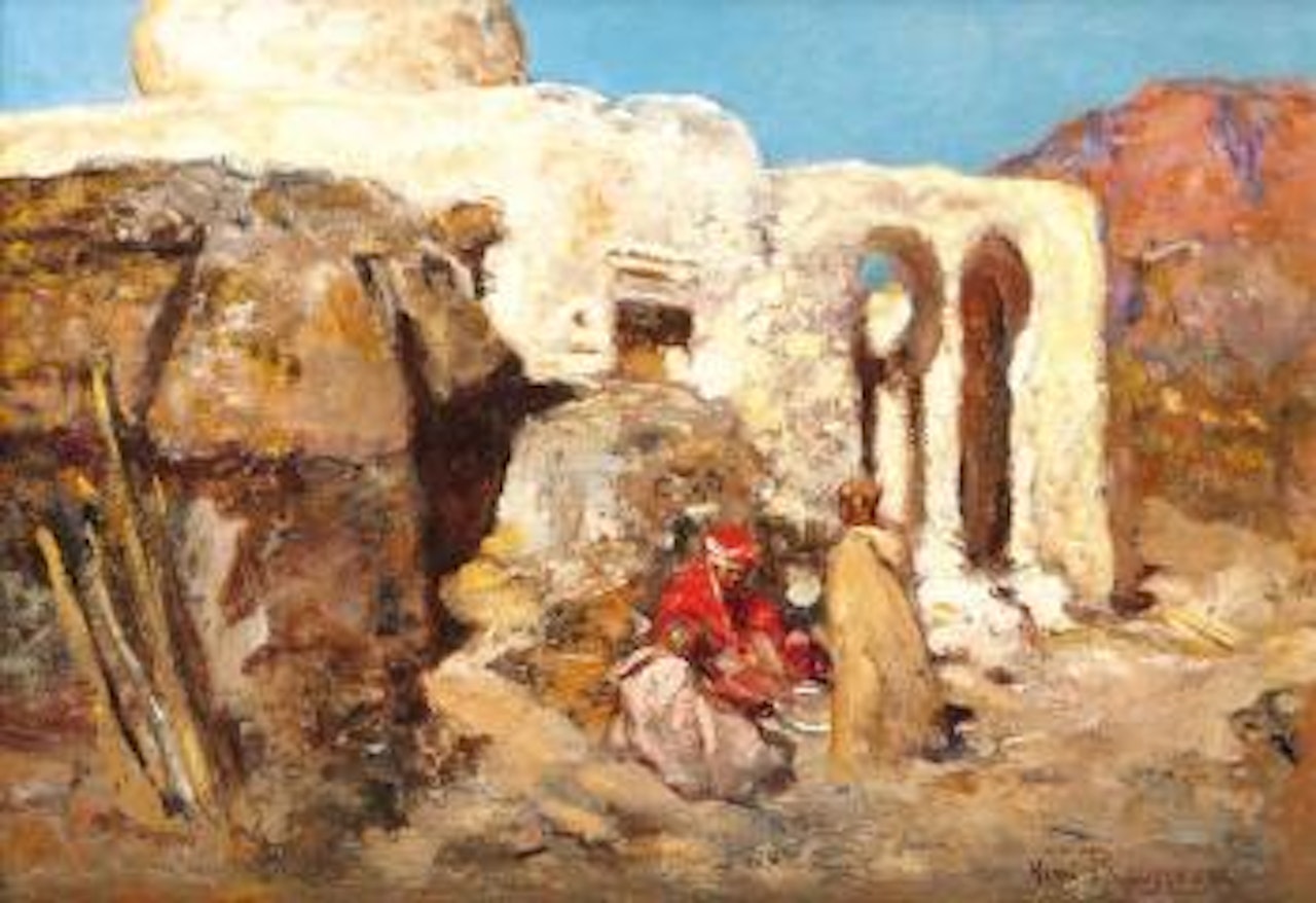 Marabout à Gafsa (Tunisie) by Henri Émilien Rousseau