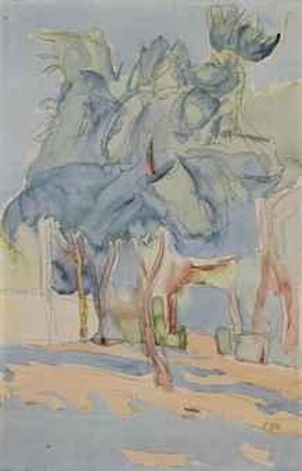 Garten auf der Oschwand by Cuno Amiet