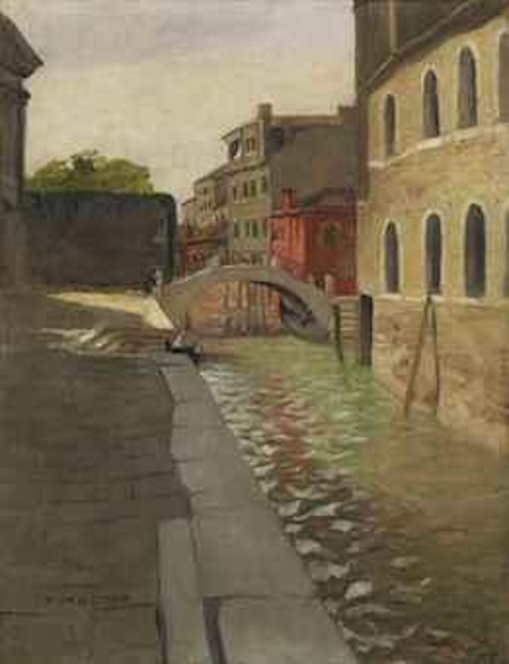 Rio della Salute, Venise by Félix Vallotton