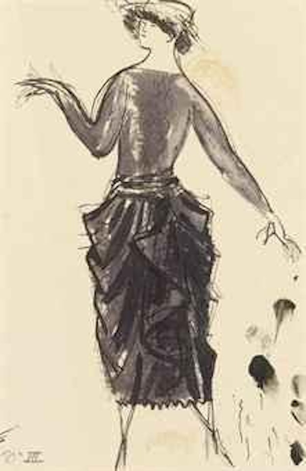 Robe de Paul Poiret by Raoul Dufy